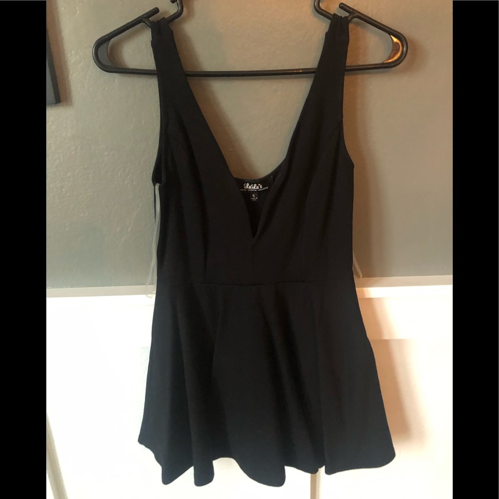 Lulus black romper